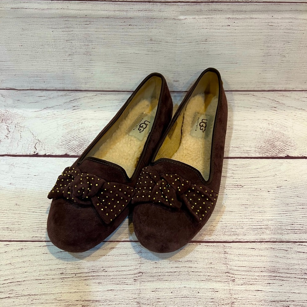 Ugg Alloway -Studded Bow' Flat - image 1